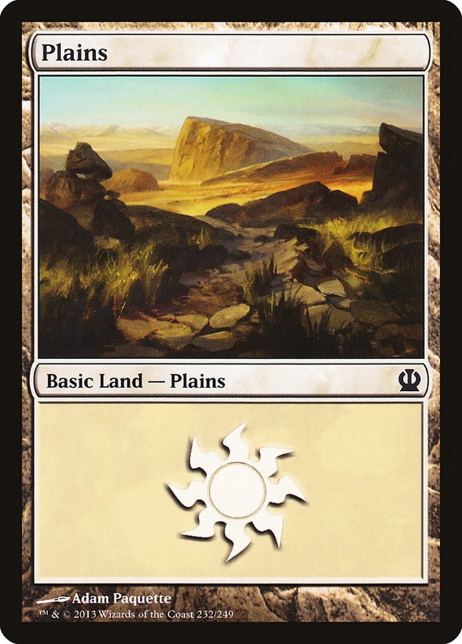 Plains (232) [Theros] | Game Master's Emporium (The New GME)