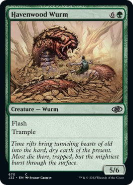 Havenwood Wurm [Jumpstart 2022] | Game Master's Emporium (The New GME)