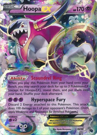 Hoopa EX (36/98) (Jumbo Card) [XY: Ancient Origins] | Game Master's Emporium (The New GME)