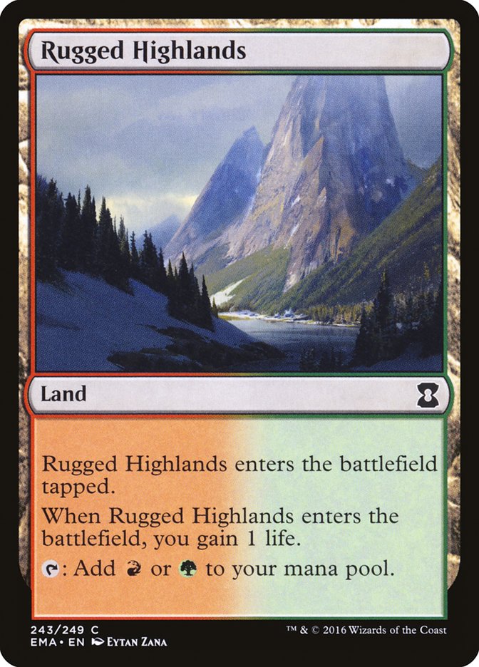 Rugged Highlands [Eternal Masters] | Game Master's Emporium (The New GME)