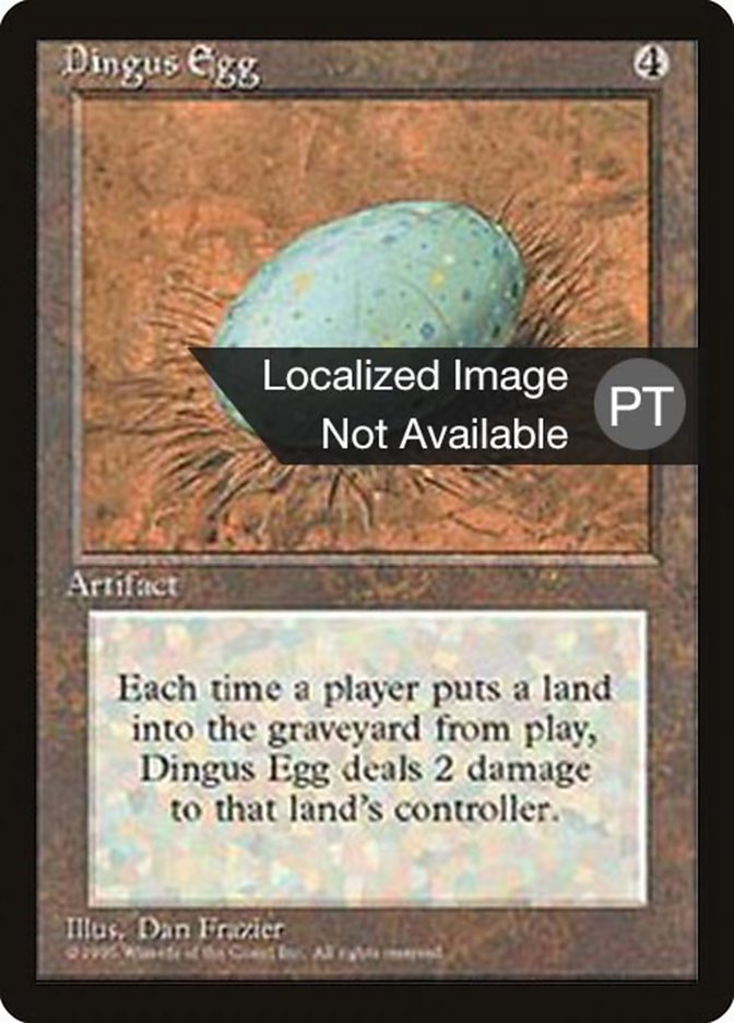 Dingus Egg [Fourth Edition (Foreign Black Border)] | Game Master's Emporium (The New GME)