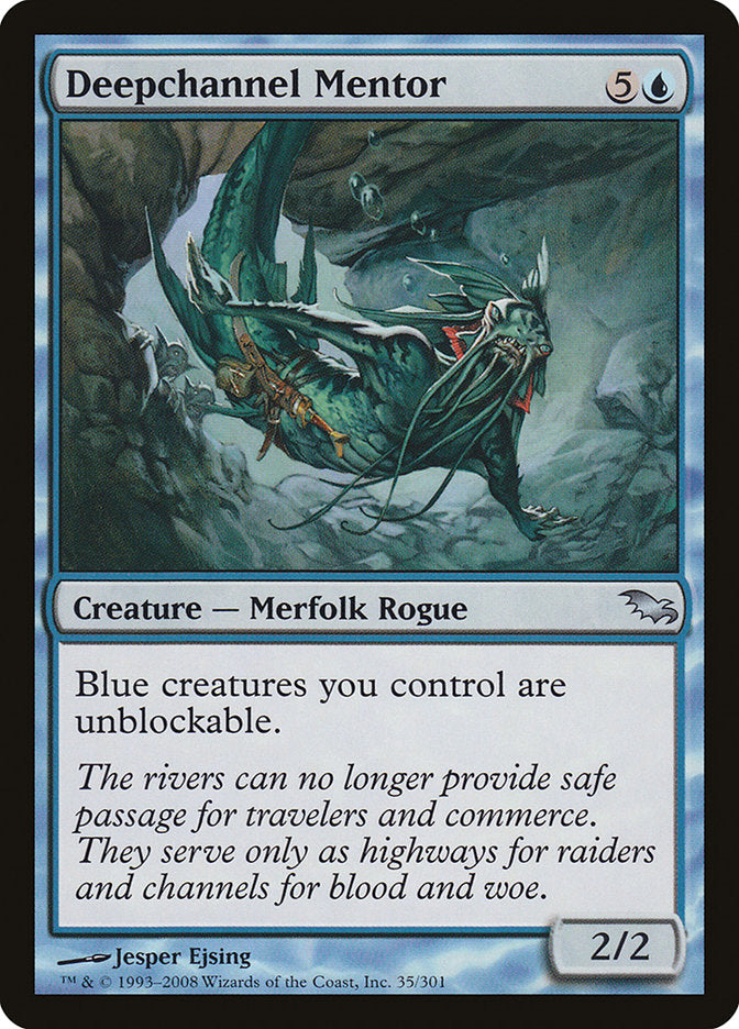 Deepchannel Mentor [Shadowmoor] | Game Master's Emporium (The New GME)