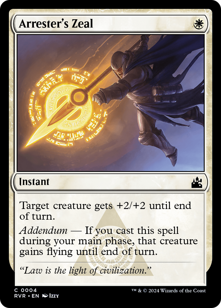 Arrester's Zeal [Ravnica Remastered] | Game Master's Emporium (The New GME)