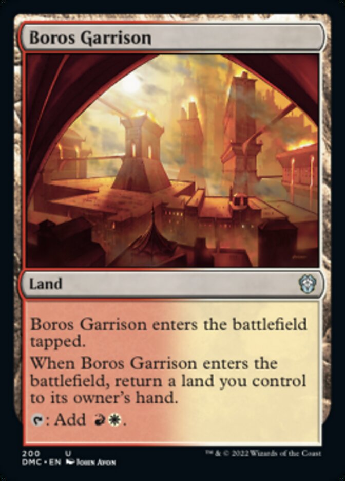 Boros Garrison [Dominaria United Commander] | Game Master's Emporium (The New GME)