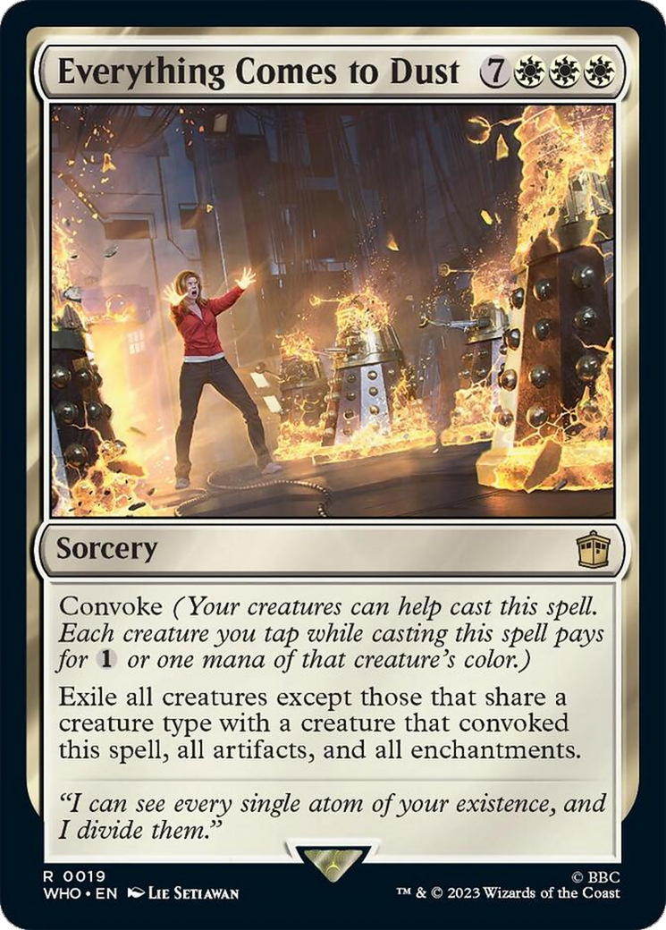 Everything Comes to Dust [Doctor Who] | Game Master's Emporium (The New GME)