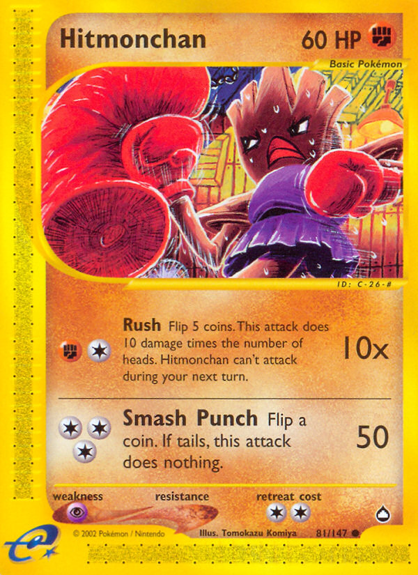 Hitmonchan (81/147) [Aquapolis] | Game Master's Emporium (The New GME)