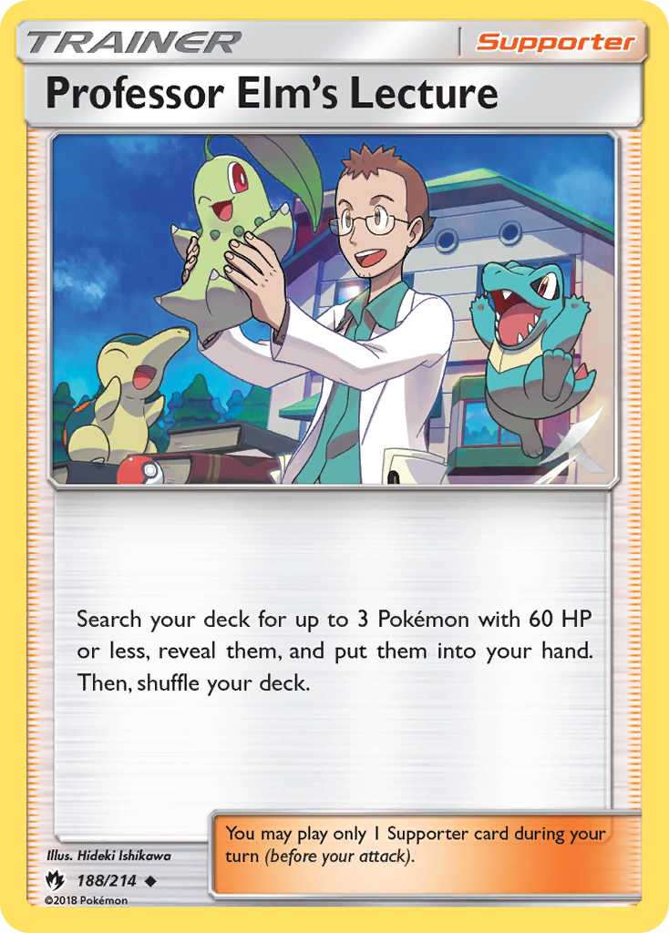 Professor Elm's Lecture (188/214) [Sun & Moon: Lost Thunder] | Game Master's Emporium (The New GME)