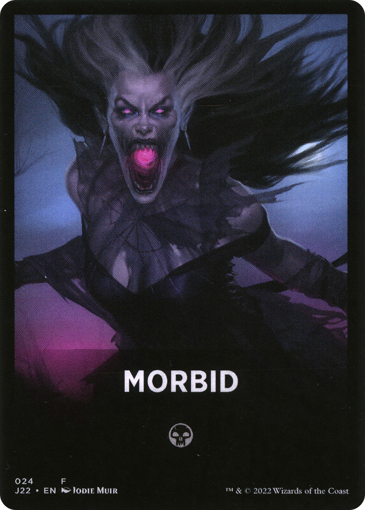 Morbid Theme Card [Jumpstart 2022 Front Cards] | Game Master's Emporium (The New GME)