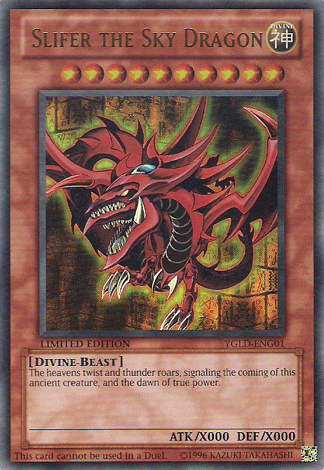 Slifer the Sky Dragon [YGLD-ENG01] Ultra Rare | Game Master's Emporium (The New GME)