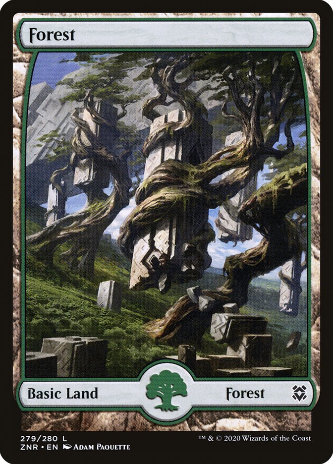 Forest (279) [Zendikar Rising] | Game Master's Emporium (The New GME)