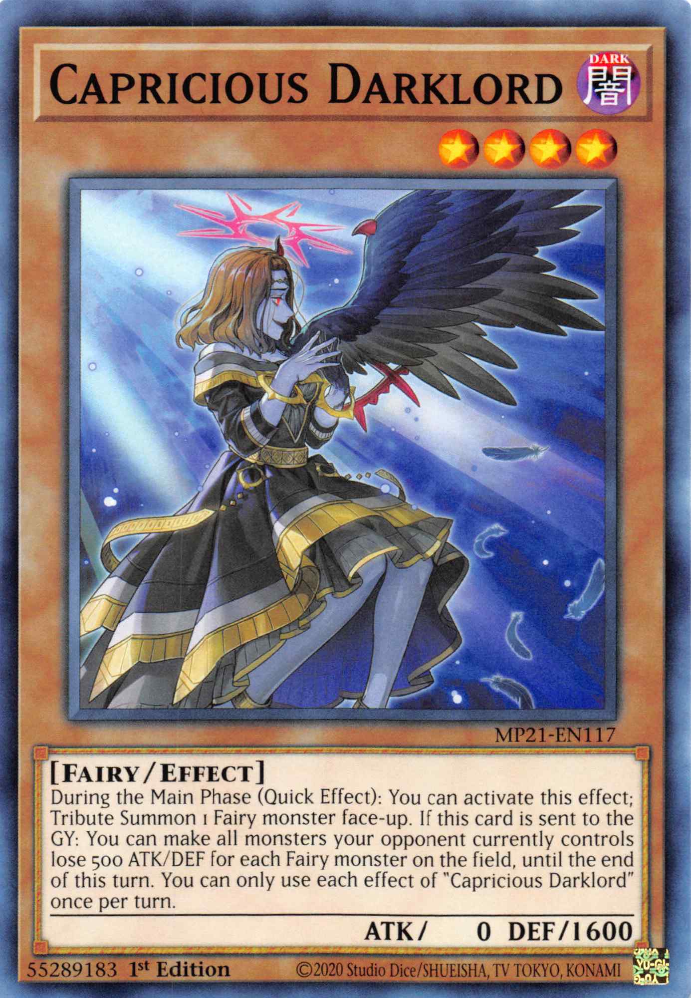 Capricious Darklord [MP21-EN117] Common | Game Master's Emporium (The New GME)