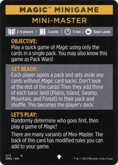 Mini-Master (Magic Minigame) [Commander Legends: Battle for Baldur's Gate Minigame] | Game Master's Emporium (The New GME)