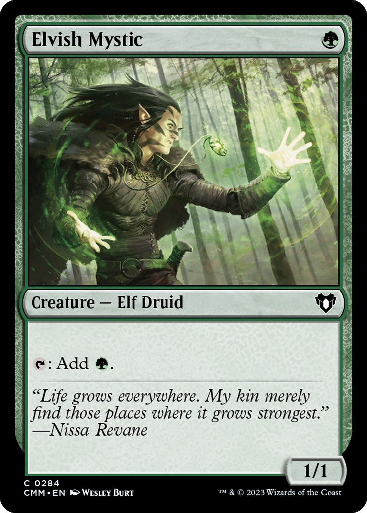 Elvish Mystic [Commander Masters] | Game Master's Emporium (The New GME)