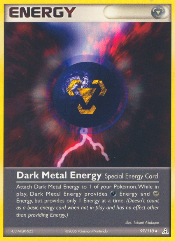 Dark Metal Energy (97/110) [EX: Holon Phantoms] | Game Master's Emporium (The New GME)