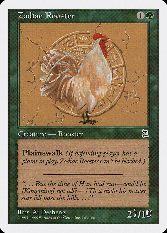 Zodiac Rooster [Portal Three Kingdoms] | Game Master's Emporium (The New GME)