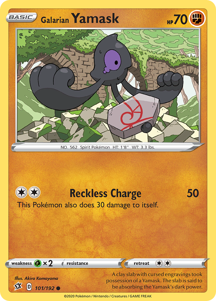 Galarian Yamask (101/192) [Sword & Shield: Rebel Clash] | Game Master's Emporium (The New GME)