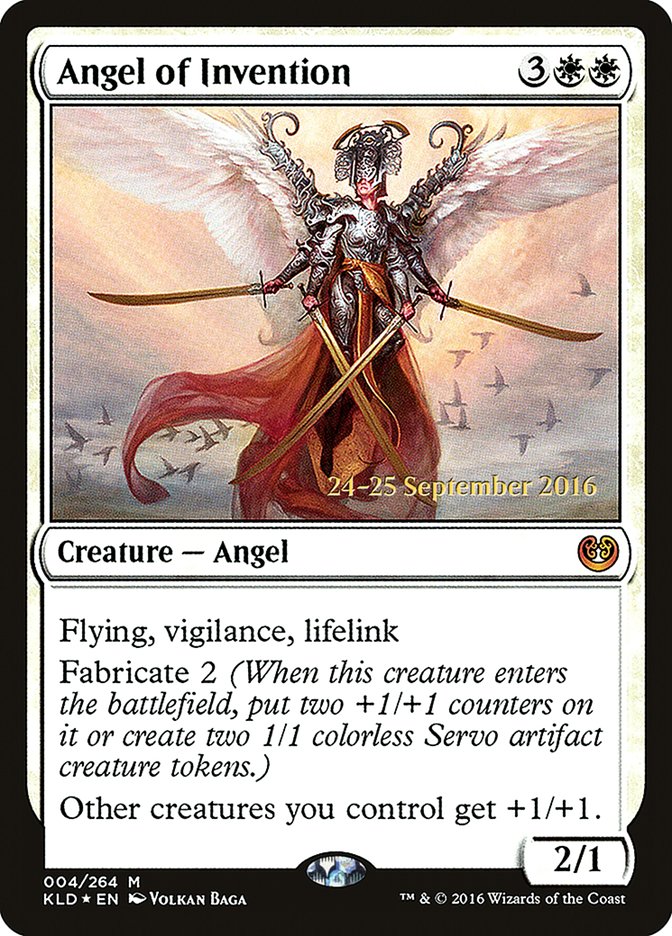 Angel of Invention [Kaladesh Prerelease Promos] | Game Master's Emporium (The New GME)
