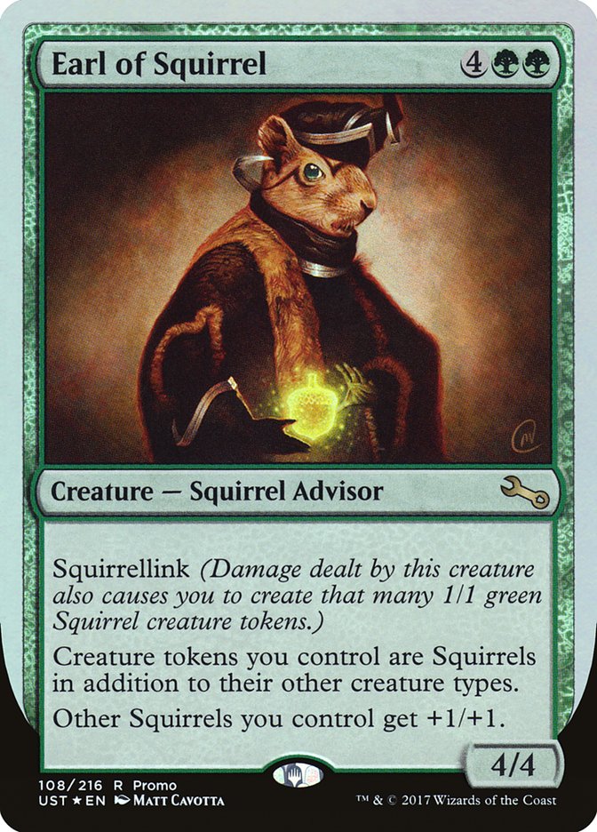 Earl of Squirrel (Draft Weekend) [Unstable Promos] | Game Master's Emporium (The New GME)