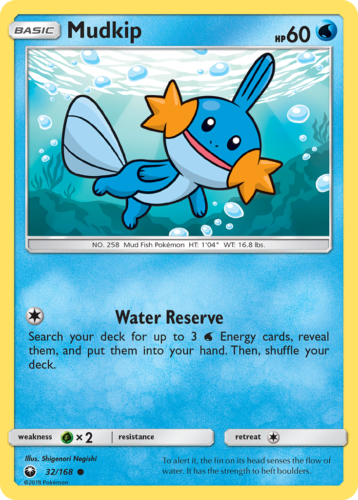 Mudkip (32/168) [Sun & Moon: Celestial Storm] | Game Master's Emporium (The New GME)