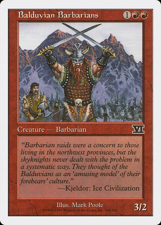 Balduvian Barbarians [Classic Sixth Edition] | Game Master's Emporium (The New GME)