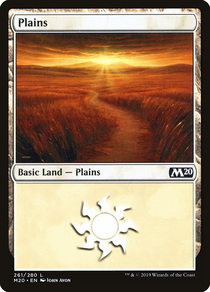 Plains (261) [Core Set 2020] | Game Master's Emporium (The New GME)