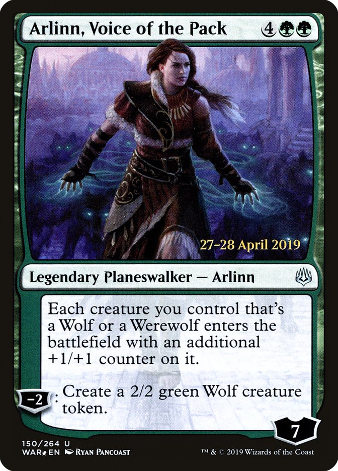 Arlinn, Voice of the Pack [War of the Spark Prerelease Promos] | Game Master's Emporium (The New GME)
