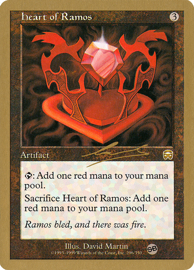 Heart of Ramos (Nicolas Labarre) (SB) [World Championship Decks 2000] | Game Master's Emporium (The New GME)
