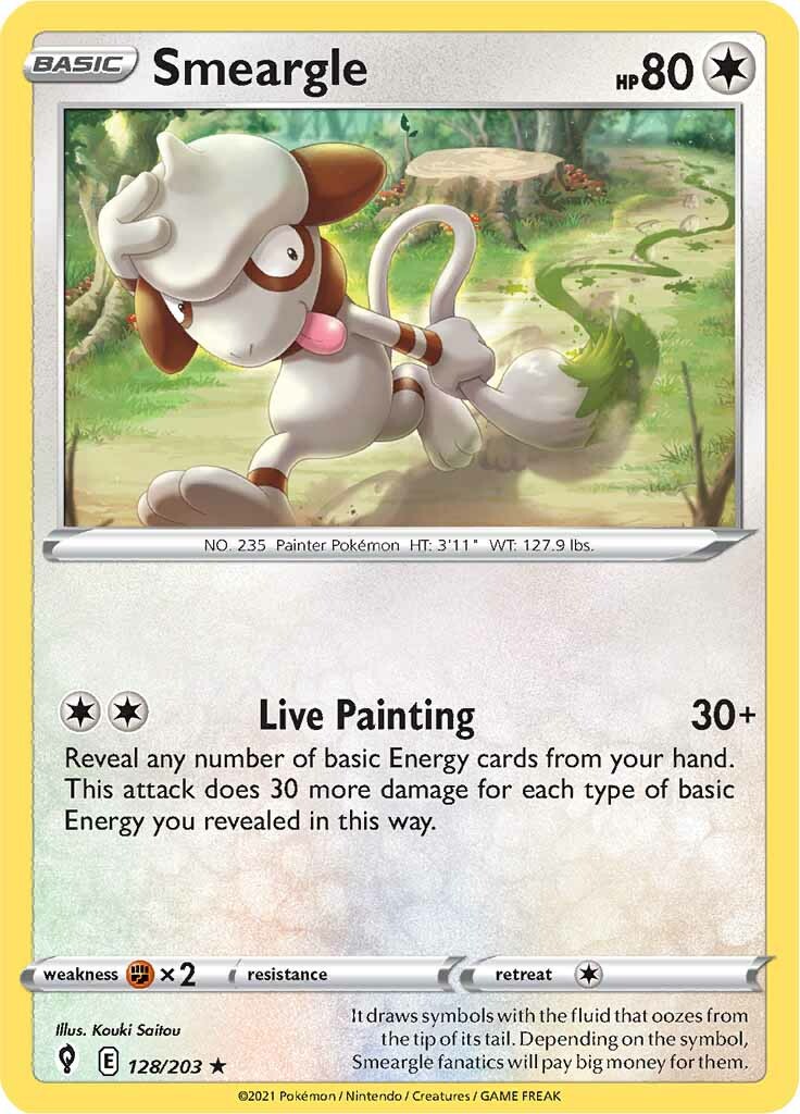 Smeargle (128/203) [Sword & Shield: Evolving Skies] | Game Master's Emporium (The New GME)