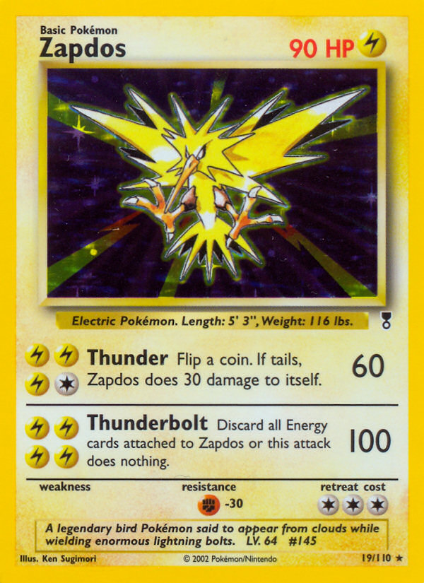 Zapdos (19/110) [Legendary Collection] | Game Master's Emporium (The New GME)