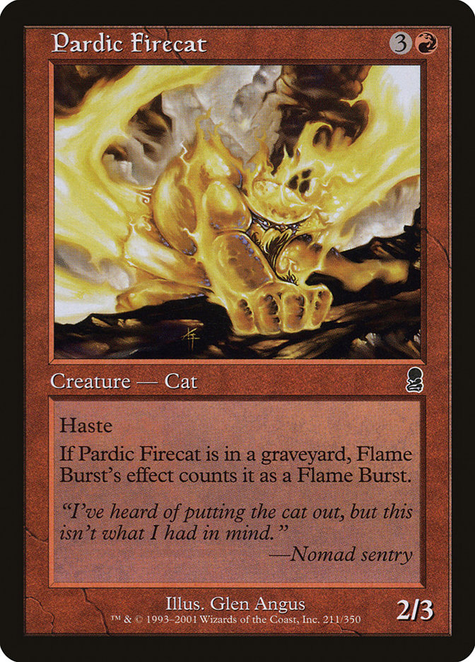Pardic Firecat [Odyssey] | Game Master's Emporium (The New GME)