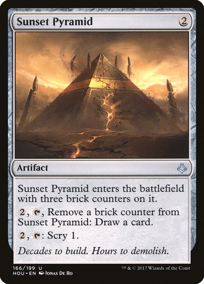 Sunset Pyramid [Hour of Devastation] | Game Master's Emporium (The New GME)