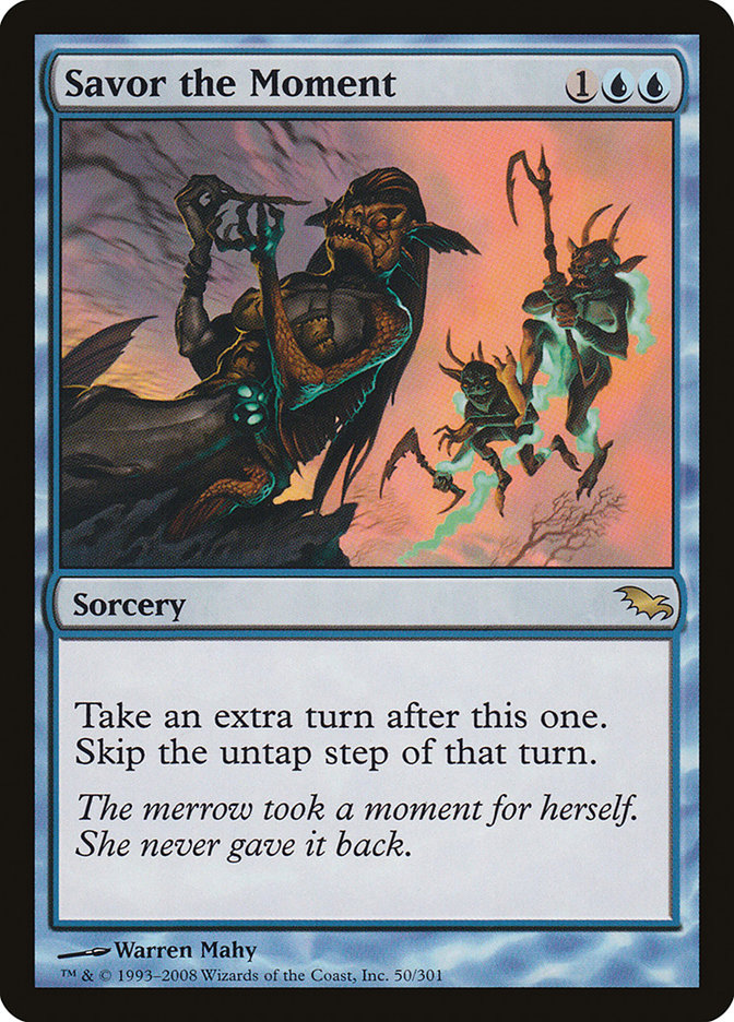 Savor the Moment [Shadowmoor] | Game Master's Emporium (The New GME)