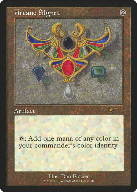 Arcane Signet (Retro) [Secret Lair Drop Promos] | Game Master's Emporium (The New GME)