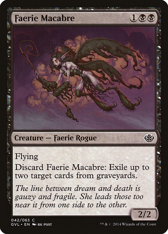 Faerie Macabre (Garruk vs. Liliana) [Duel Decks Anthology] | Game Master's Emporium (The New GME)