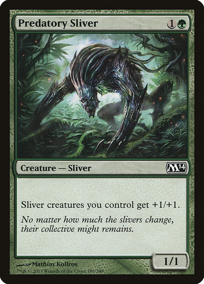 Predatory Sliver [Magic 2014] | Game Master's Emporium (The New GME)