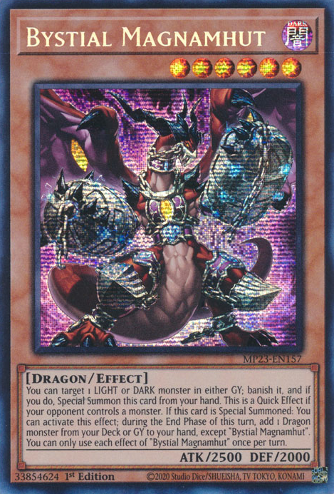 Bystial Magnamhut [MP23-EN157] Prismatic Secret Rare | Game Master's Emporium (The New GME)