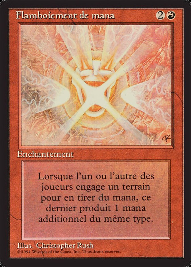 Mana Flare [Foreign Black Border] | Game Master's Emporium (The New GME)