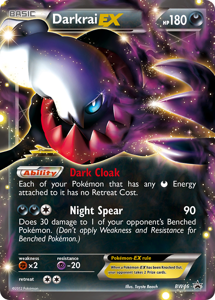 Darkrai EX (BW46) [Black & White: Black Star Promos] | Game Master's Emporium (The New GME)