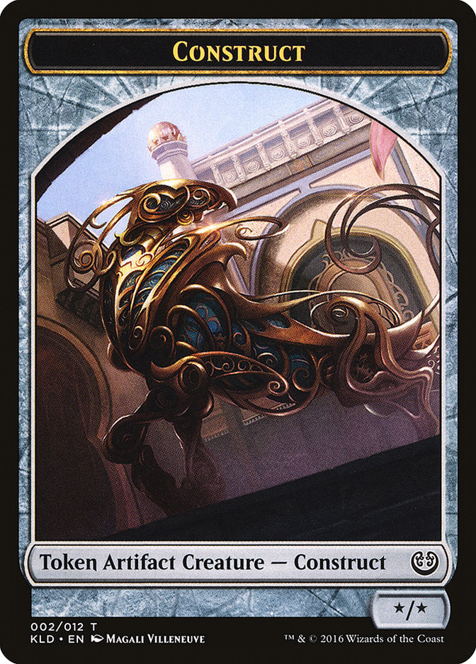 Construct Token (002/012) [Kaladesh Tokens] | Game Master's Emporium (The New GME)