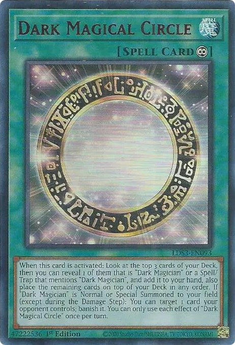 Dark Magical Circle (Red) [LDS3-EN093] Ultra Rare | Game Master's Emporium (The New GME)
