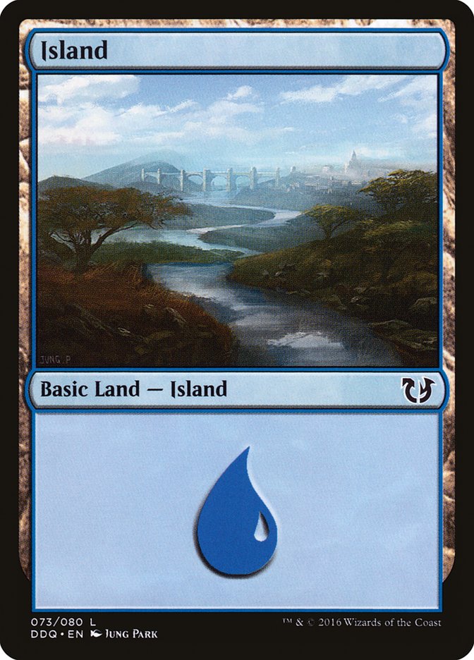 Island (73) [Duel Decks: Blessed vs. Cursed] | Game Master's Emporium (The New GME)