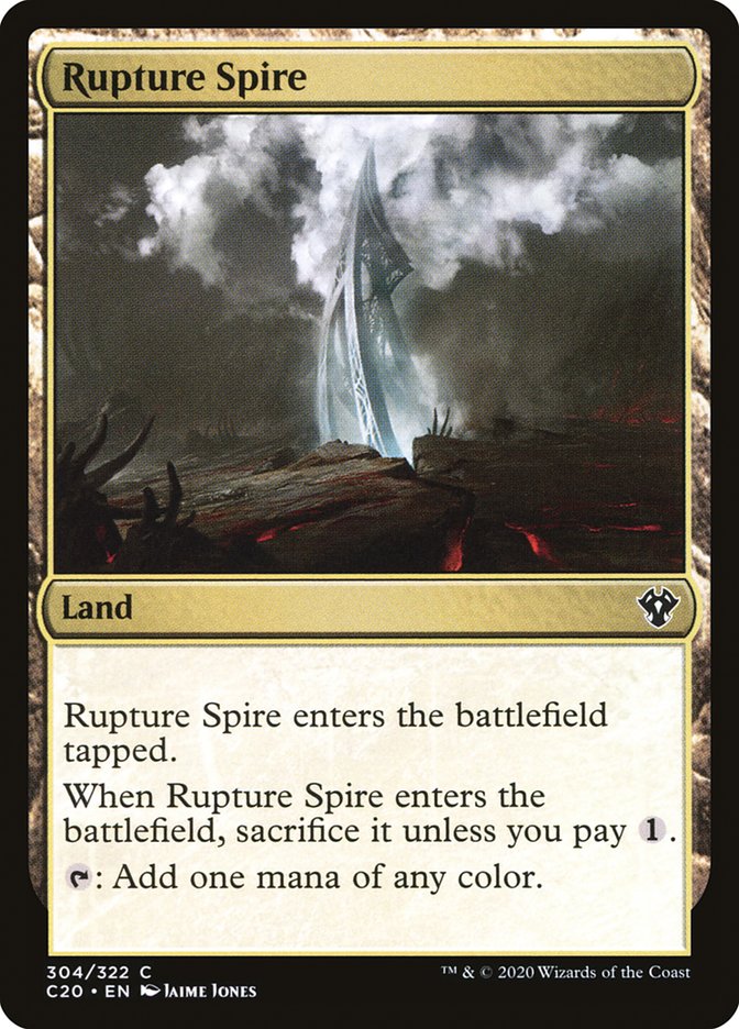 Rupture Spire [Commander 2020] | Game Master's Emporium (The New GME)