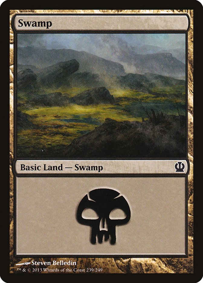 Swamp (239) [Theros] | Game Master's Emporium (The New GME)