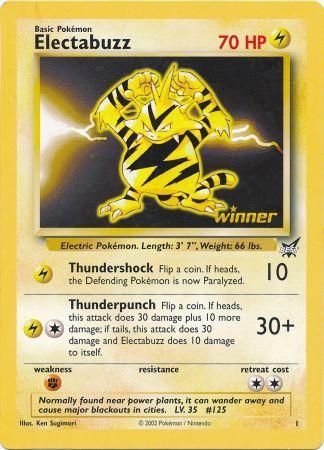 Electabuzz (1) (Jumbo Card) [Best of Promos] | Game Master's Emporium (The New GME)