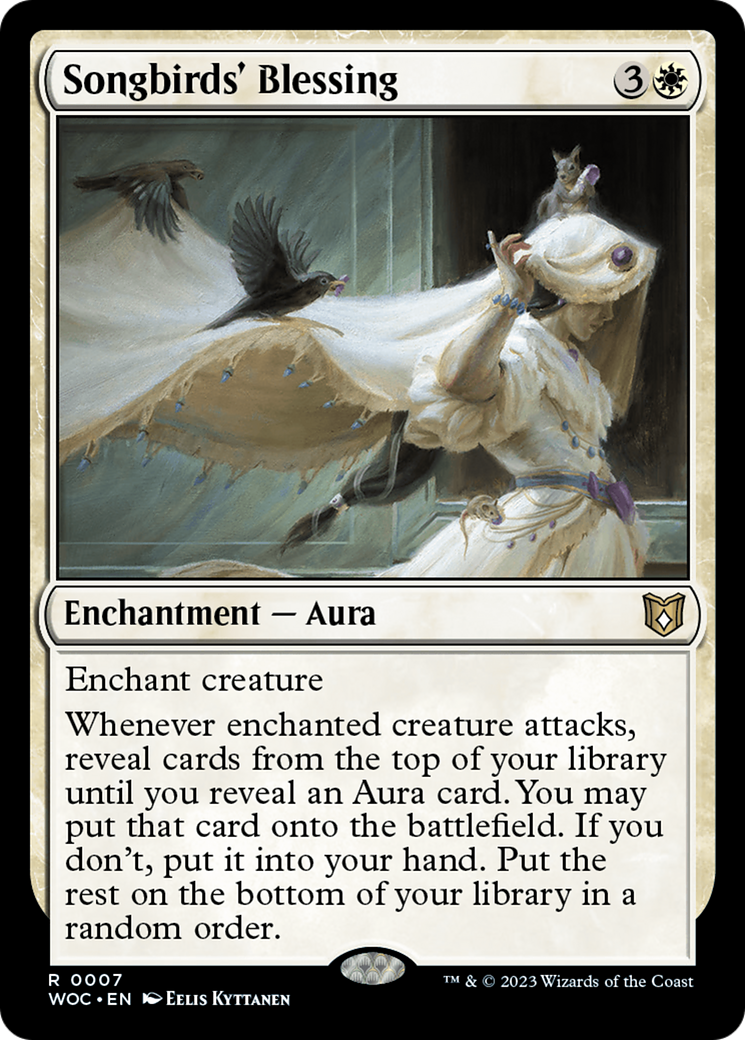 Songbirds' Blessing [Wilds of Eldraine Commander] | Game Master's Emporium (The New GME)