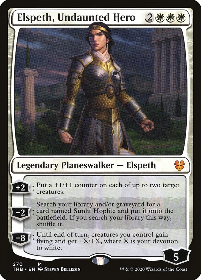 Elspeth, Undaunted Hero [Theros Beyond Death] | Game Master's Emporium (The New GME)