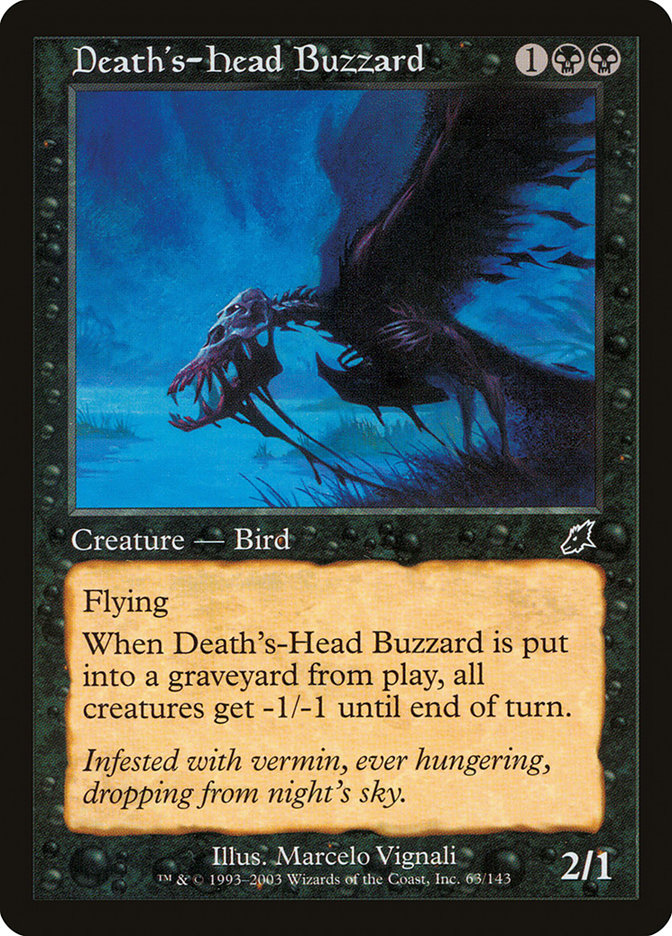 Death's-Head Buzzard [Scourge] | Game Master's Emporium (The New GME)