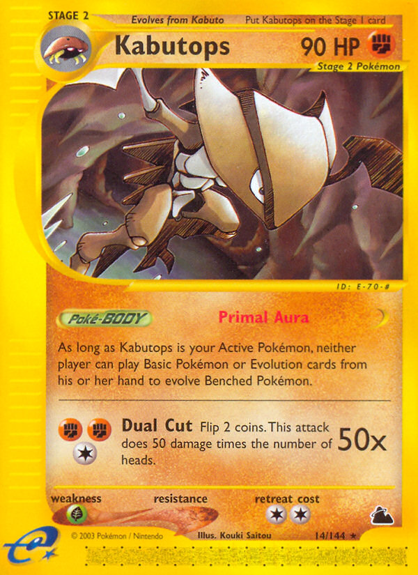 Kabutops (14/144) [Skyridge] | Game Master's Emporium (The New GME)