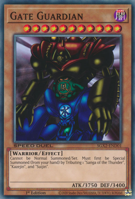 Gate Guardian [SGX2-END01] Secret Rare | Game Master's Emporium (The New GME)
