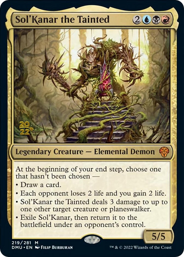 Sol'Kanar the Tainted [Dominaria United Prerelease Promos] | Game Master's Emporium (The New GME)